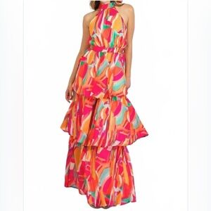 Flying Tomato What Dreams Are Made Of Dress Women’s Small Vibrant Colors NEW